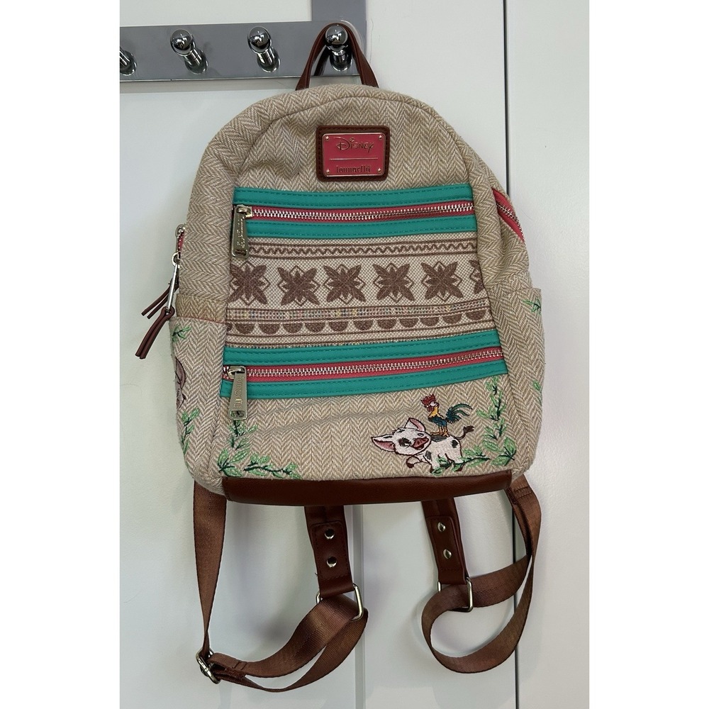 Loungefly Disney Moana Pua & Hei Hei Mini Backpack